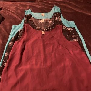 Faded glory tank tops **size is 3xl 22/24**